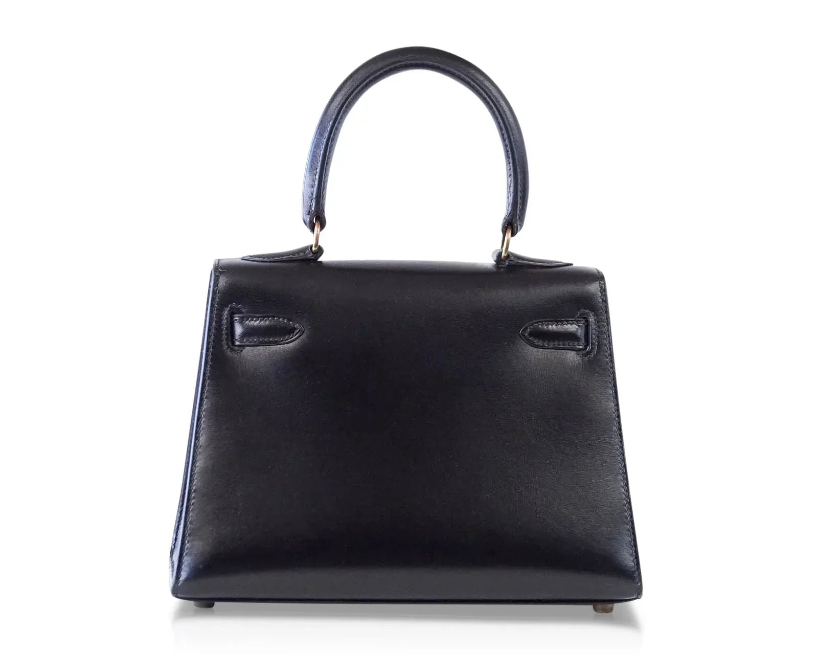 Kelly 20 Mini Sellier Vintage Bag Box Leather Gold Hardware
