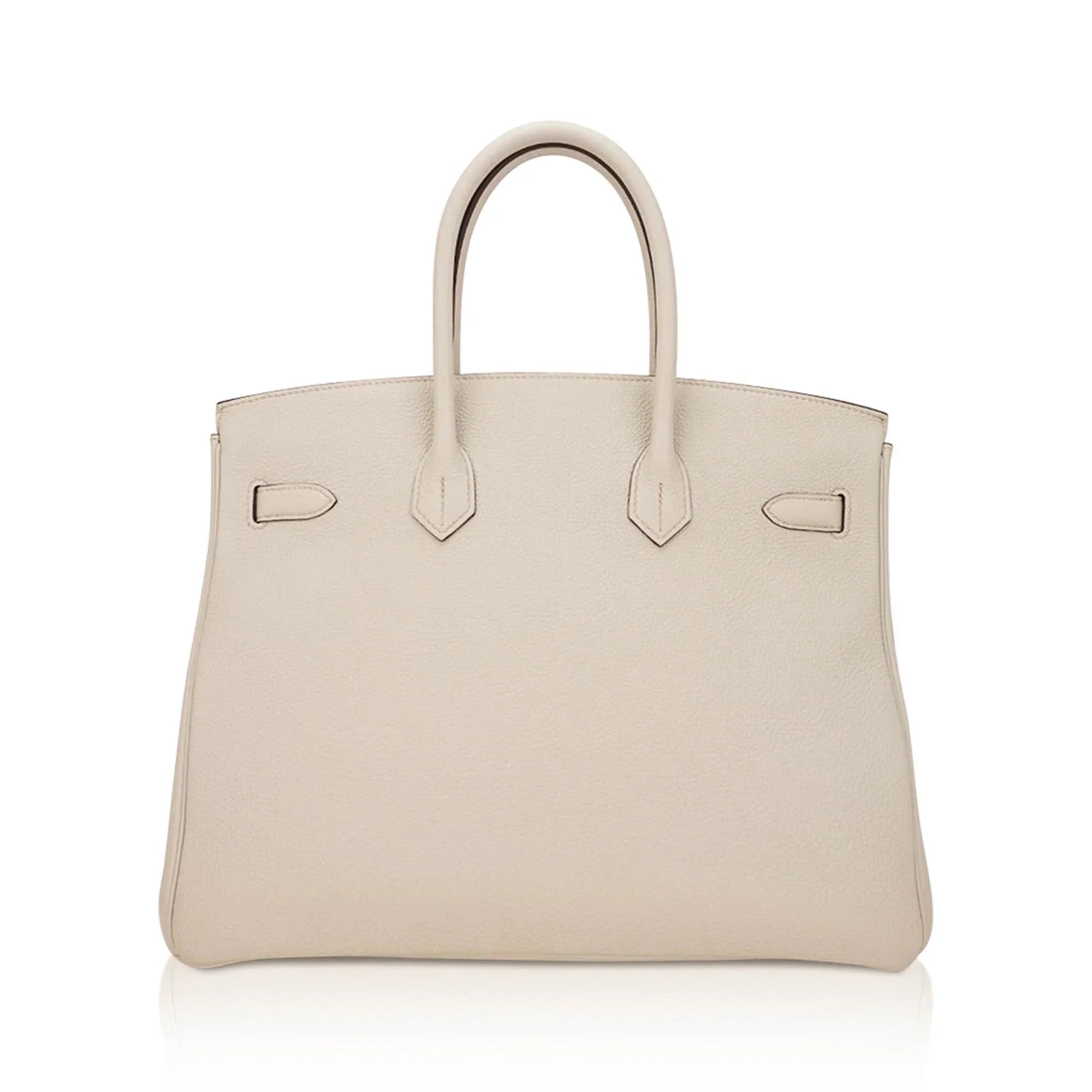 HSS Birkin 35 Trench and Corail Togo Leather Special Order Bag